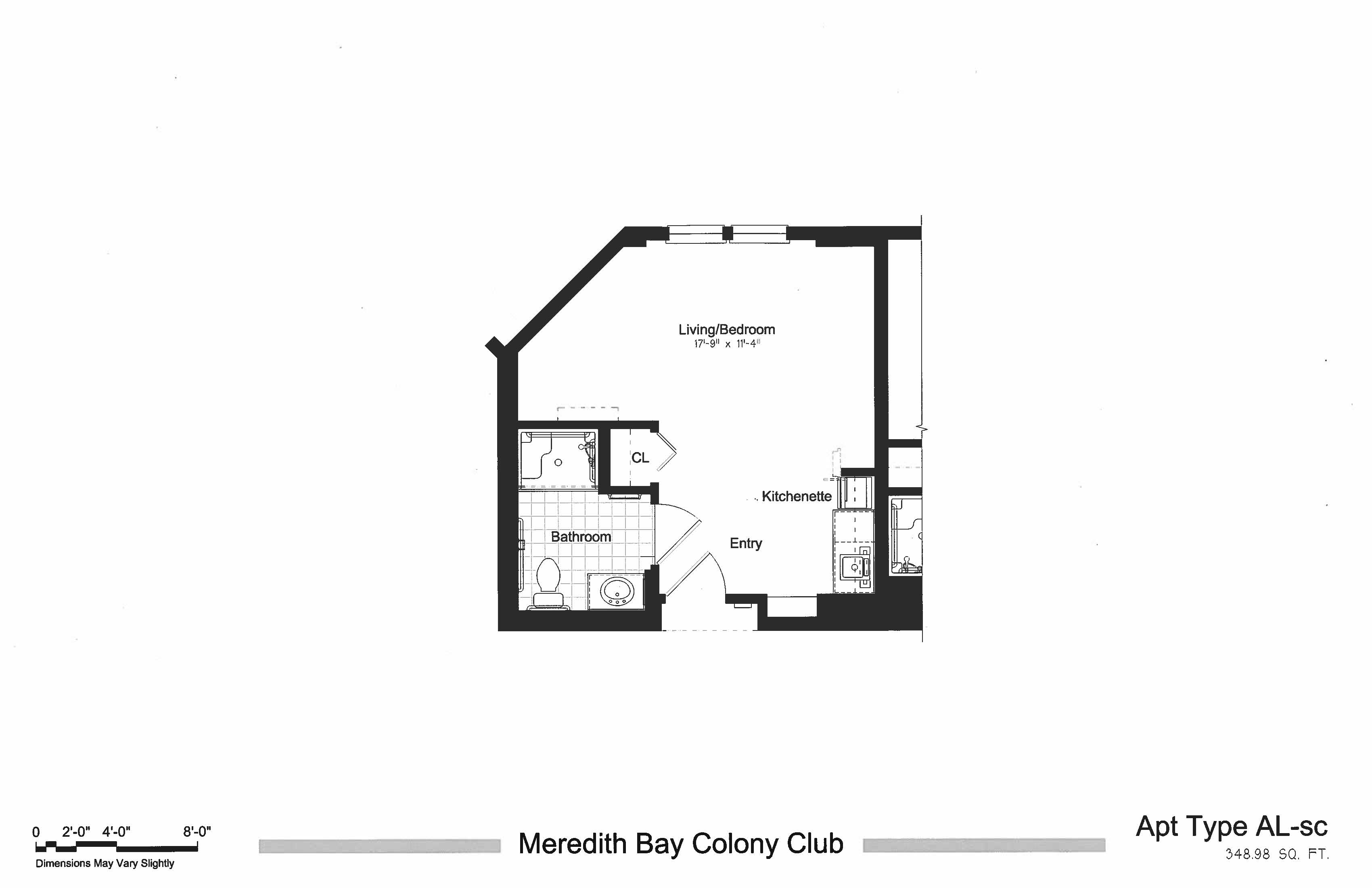 Floor plans Meredith Bay Colony Club
